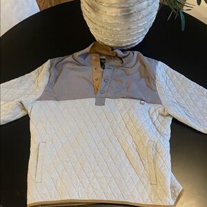 Southern Marsh Gray and Tan Lightweight Shirt Jacket